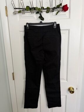 Croft & Barrow Black Pants with Elastic Band - Size 4